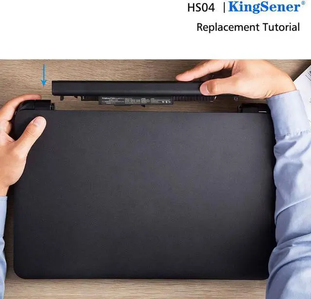 Alt view image 5 of 5 - Kingsener Laptop Battery HS04 HS03 for HP 240 245 246 250 256 G4, HP Notebook 14 15, HP 807956-001 807957-001 807612-421 HSTNN-LB6U HSTNN-LB6V N2L85AA 807611-421 807611-131