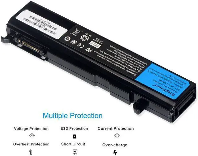 Alt view image 6 of 7 - KingSener PA3356U Notebook Laptop Battery for Toshiba Satellite Pro U200 U205 Tecra A10 Portege M300 S100 PA3456U PA3588U PABAS048 PABAS054