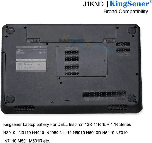 Alt view image 7 of 7 - KingSener J1KND Notebook Laptop Battery for DELL Inspiron N4010 N3010 N3110 N4050 N4110 N5010 N5010D N5110 N7010 N7110 M501 M501R M511R
