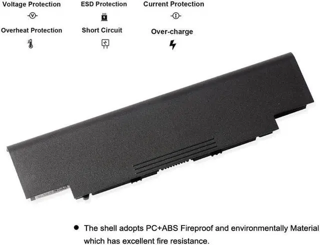 Alt view image 3 of 7 - KingSener J1KND Notebook Laptop Battery for DELL Inspiron N4010 N3010 N3110 N4050 N4110 N5010 N5010D N5110 N7010 N7110 M501 M501R M511R