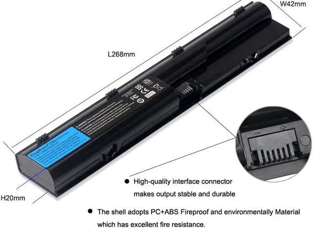 Alt view image 4 of 7 - KingSener PR06 PR09 Laptop Battery For HP ProBook 4330S 4331S 4530S 4540S 4535S 4430S 4435S 4436S HSTNN-OB2T HSTNN-LB2R /DB2R Korea Cell PR06 Battery for HP ProBook 4430s 4431s 4530S 4331s 4535s 44