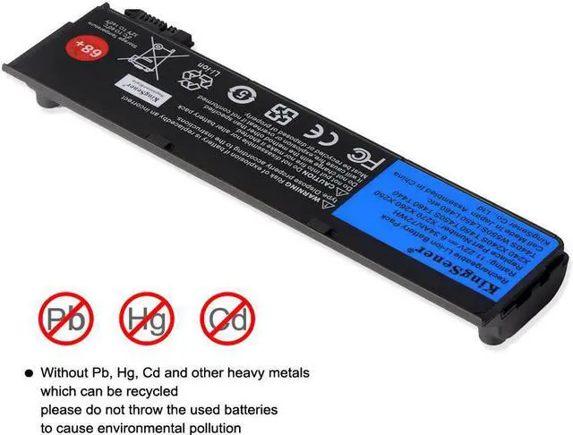 Alt view image 3 of 4 - KingSener Laptop Battery for Lenovo Thinkpad X270 X260 X240 X250 T450 T470P T450S T440S K2450 W550S P50S 45N1136 45N1738 68+