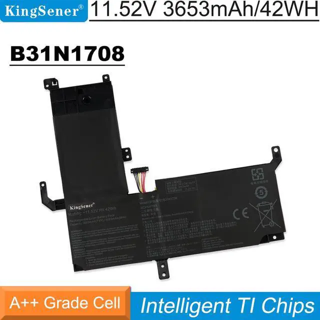Main image of Kingsener B31N1708 Laptop batter For Asus VivoBook Flip TP510 TP510UA TP510UF TP510UQ TP510UA-1A TP510UF-1A TP510UQ-1A TP510UQ-E8034T Series 11.52V 42WH
