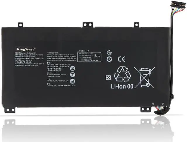 Alt view image 2 of 7 - Kingsener HB4593J6ECW Laptop Battery For Huawei MateBook 13 2020 WRT-W19 WX9 W29 i7 HN-W19L W19R WRT-W09 W19L WRTB-WFH9L WRTB-WFH9F WRTB-WAH9L Notebook