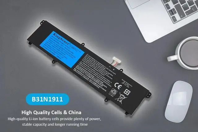 Alt view image 2 of 7 - Kingsener B31N1911 42WH Laptop Battery For VivoBook Flip 14 TM420IA TP470EA M413DA M413DA-EK162T M413DA-EK007T X421DA X421EA X421EP X421FF X421FQ