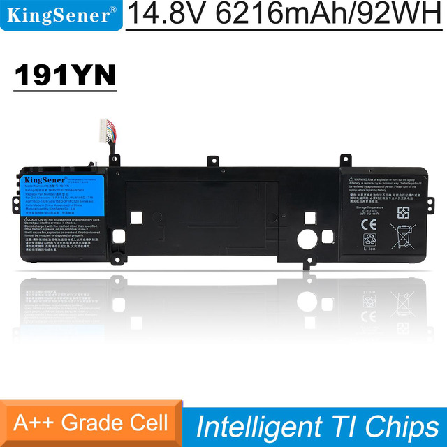 thumbnail interactive-video image 1 of Electro.inc 92Wh Replacement Battery For Dell Alienware 15 R1 & R2 (ALW15ED-1718, 1828, 191YN Models) 1 of 6
