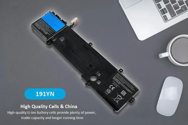 Alt view image 2 of 7 - Kingsener 191YN 92WH Laptop Battery For Alienware 15 R1 15 R2 ALW15ED-1828 ALW15CD-1718 ALW15ER-3718 2F3W1 14.8V