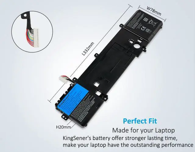 Alt view image 5 of 7 - Kingsener 191YN 92WH Laptop Battery For Alienware 15 R1 15 R2 ALW15ED-1828 ALW15CD-1718 ALW15ER-3718 2F3W1 14.8V
