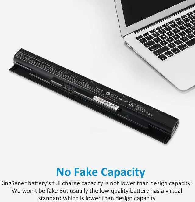 Alt view image 5 of 7 - Kingsener N750BAT-4 6-87-N750S-31C00 Laptop Battery For Clevo N750BU N751BU N750WU Notebook 6-87-N750S-4EB1 6-87-N750S-4EB2 6-87-N750S-3CF1 14.4V 31WH