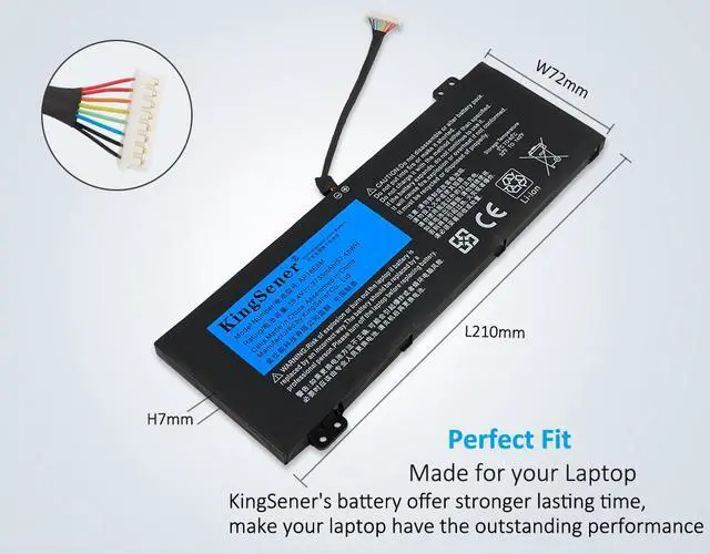 Alt view image 5 of 7 - Kingsener AP20CBL Replacement Battery For Acer Chromebook 512 C852 series