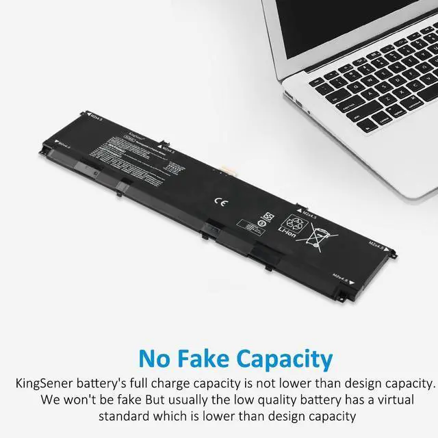 Alt view image 4 of 6 - Kingsener KL06XL L85885-005 Laptop Battery Replacement for Hp Envy 15-EP0000NS 15-EP0000NU 15-EP0001NK 15-EP0098NR Series Notebook HSTNN-IB9M L85853-1C1 11.58V 83.14Wh 6821mAh