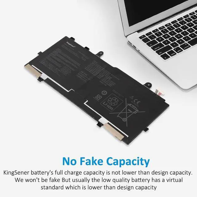 Alt view image 4 of 6 - Kingsener C21N1714 Laptop Battery for ASUS TP401 TP401N TP401NA TP401CA J401MA J401CA