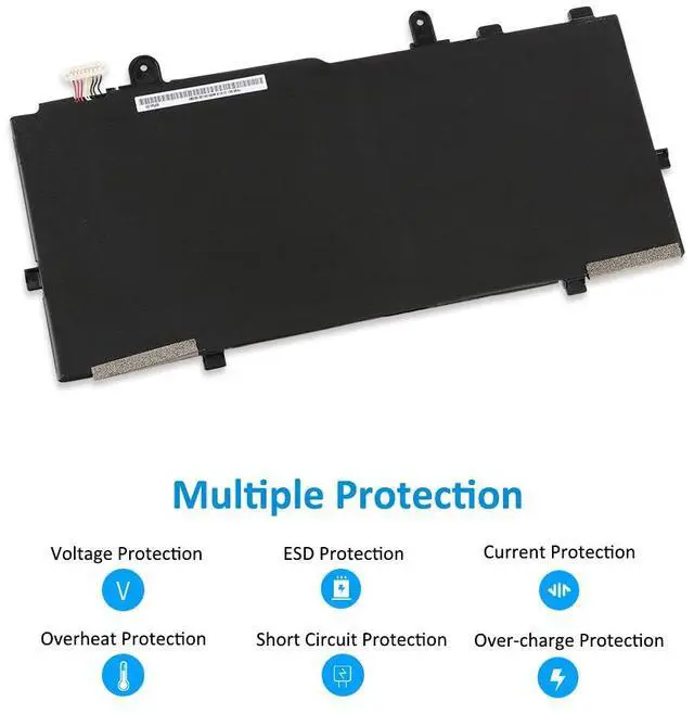 Alt view image 3 of 6 - Kingsener C21N1714 Laptop Battery for ASUS TP401 TP401N TP401NA TP401CA J401MA J401CA