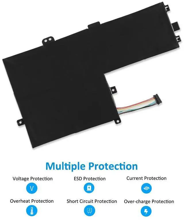 Alt view image 3 of 7 - Kingsener L18C3PF7 3220mAh Laptop Battery For Lenovo IdeaPad S340-14API S340-14IIL S340-14IML S340-14IWL S340-15API S340-15API Series L18M3PF7 L18L3PF3 L18M3PF6 L18C3PF6