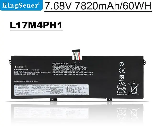 Main image of Kingsener L17C4PH1 Laptop Battery For Lenovo Yoga 7 Pro-13IKB C930-13IKB 81EQ 81C4 Notebook L17M4PH1 L17M4PH2 5B10Q82425 5B10Q82426