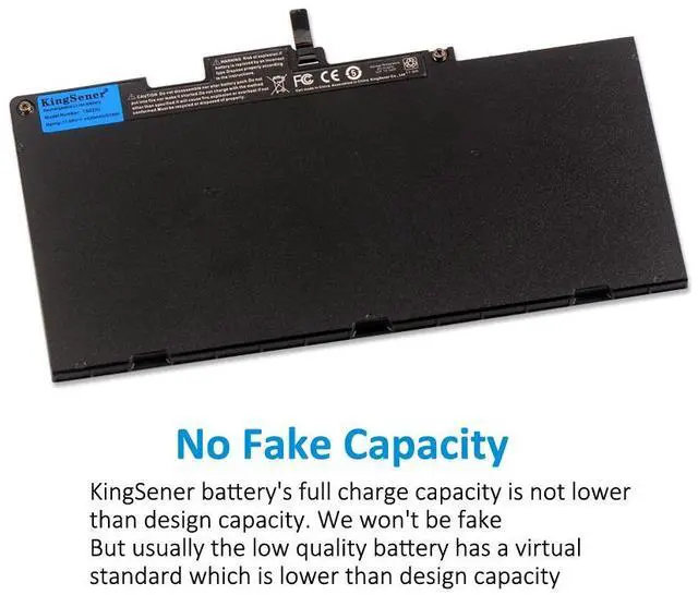 Alt view image 2 of 7 - KingSener TA03XL Laptop Battery For HP EliteBook 755 G4 840 G4 850 G4 848 G4 Series HSTNN-IB7L HSTNN-LB7J 854047-421 HSTNN-I75C-4 HSTNN-I75C-5 HSTNN-I02C-4 HSTNN-I02C-5