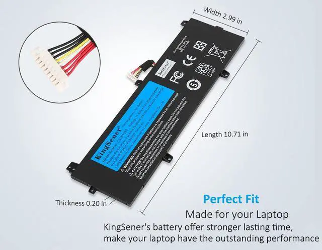 Alt view image 5 of 6 - Kingsener C31N1620 Laptop Battery For Asus ZenBook UX430U UX430UN UX430UQ UX430UA UX430UQ-GV015T PRO PU404 PU404UF 11.55V 50WH