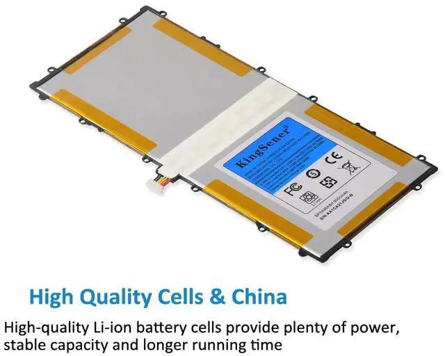 Alt view image 5 of 7 - KingSener 9000mAh SP3496A8H Battery For Samsung Google Nexus 10 N10 Table PC for Samsung GT-P8110 HA32ARB Tablet Battery 3.75V