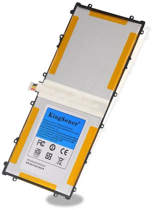 Main image of KingSener 9000mAh SP3496A8H Battery For Samsung Google Nexus 10 N10 Table PC for Samsung GT-P8110 HA32ARB Tablet Battery 3.75V