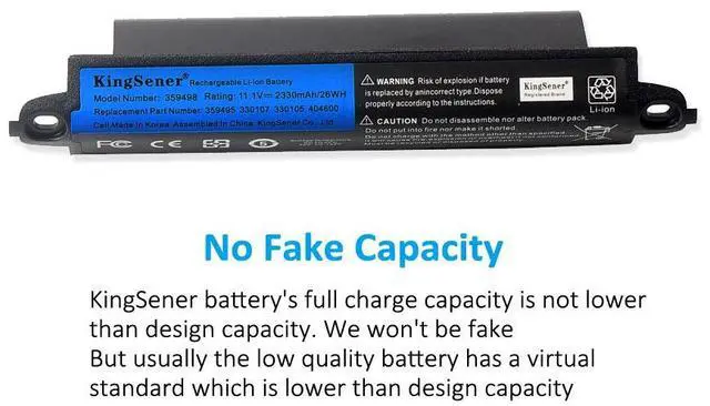 Alt view image 3 of 7 - KingSener 359498 speak battery For Bose SoundLink III bluetooth Audio 330107 359498 330107A 359495 2330mAh/26WH