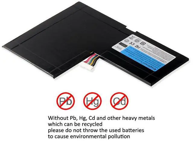 Alt view image 5 of 7 - KingSener BTY-M6F Laptop Battery For MSI GS60 MS-16H2 MS-16H4 2PL 6QE 2QE 2PE 2QC 2QD 6QC 6QC-257XCN Series 11.4V 4640mAh Replacement Tablet Battery