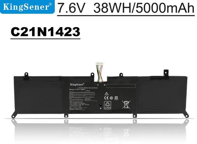 Main image of KingSener C21N1423 Laptop battery for ASUS X302L X302LJ X302LA R301LA F302LJ F302U X302LJ-R4073/R4036H 7.6V 38WH