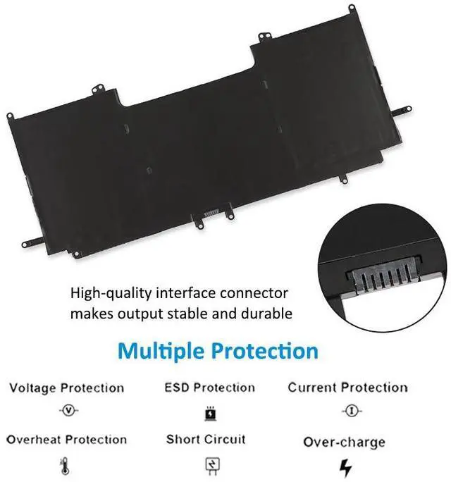 Alt view image 4 of 6 - KingSener VGP-BPS41 Loptop Battery For Sony Vaio Flip 13 SVF13N SVF13N13CXB SVF13N18SCB SVF13N17SCB SVF13NA1PT 11.25V 36Wh