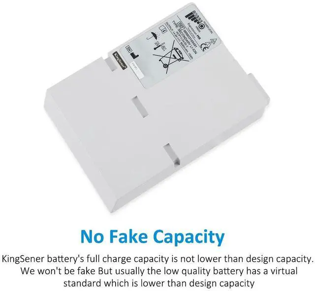 Alt view image 2 of 7 - Kingsener 989803169491 Replacement Battery for Invivo Expression MR 9093 Precess 14.8V 5080mAh 75Wh