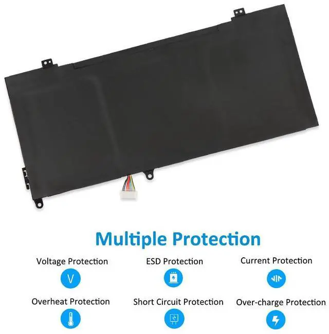 Alt view image 3 of 7 - Kingsener CP03XL Laptop Battery For HP Spectre x360 13-AE052NR AE005NA AE011DX 13-AE006TU 929066-421 929072-855 HSTNN-LB8E TPN-Q199 11.55V 5275mAh