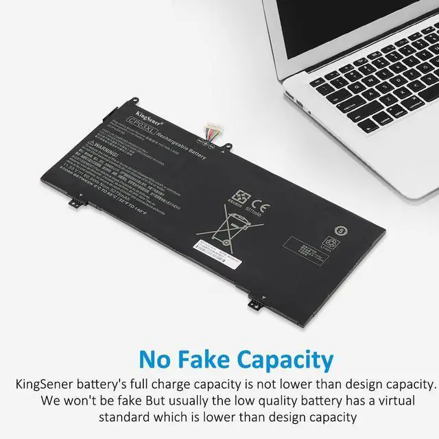 Alt view image 4 of 7 - Kingsener CP03XL Laptop Battery For HP Spectre x360 13-AE052NR AE005NA AE011DX 13-AE006TU 929066-421 929072-855 HSTNN-LB8E TPN-Q199 11.55V 5275mAh