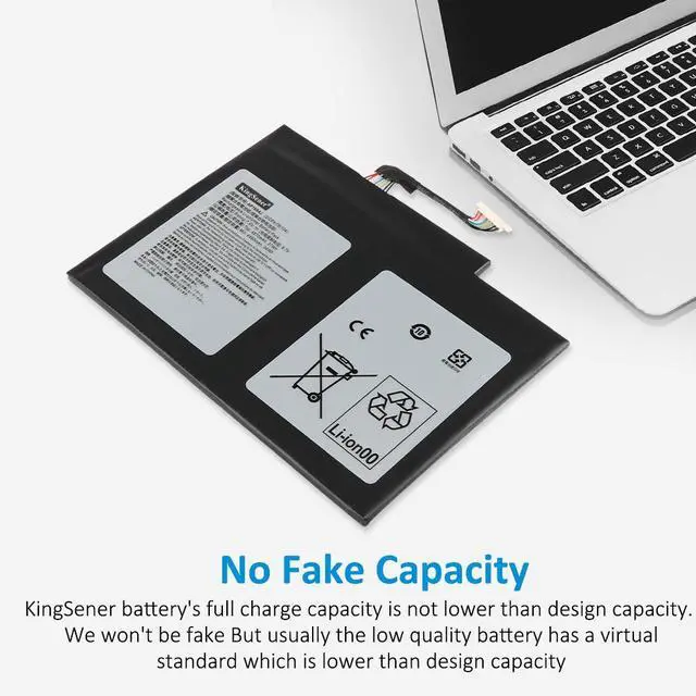 Alt view image 4 of 7 - Kingsener AP16B4J Laptop Battery for Acer Aspire Switch Alpha 12 SA5-271 SA5-271-5030 707Z 52YL 3981