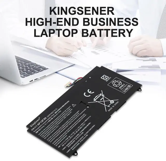 Alt view image 2 of 7 - KingSener AP13F3N Laptop battery For Aspire S7-392 S7-392-9890 2ICP4/63/114-2 7.5V 6280mAh/47WH