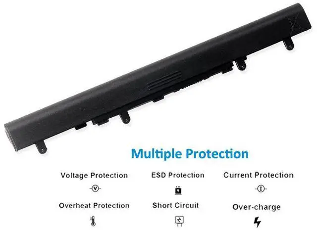Alt view image 3 of 5 - KingSener AL12A32 Laptop Battery for Acer Aspire V5 V5-471G V5-571G V5-431G V5-531G V5-551G E1-532 E1-572 P255-MG AL12A72 4ICR17/65