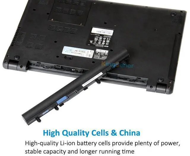 Alt view image 4 of 5 - KingSener AL12A32 Laptop Battery for Acer Aspire V5 V5-471G V5-571G V5-431G V5-531G V5-551G E1-532 E1-572 P255-MG AL12A72 4ICR17/65