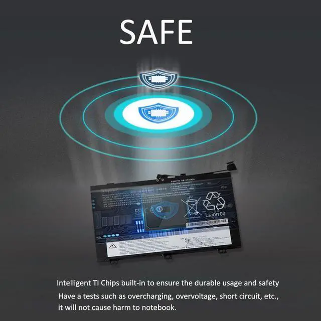 Alt view image 4 of 4 - Kingsener 00HW001 56WH/3695mAh Laptop Battery For Lenovo ThinkPad S3 Yoga 14 Series Notebook 00HW000 SB10F46438 4ICP7/52/76