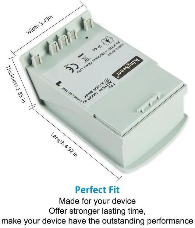Alt view image 5 of 6 - KingSener 100597-00 Replacement Battery For Medtronic Lucas 2 Chest Compression System 25.9V 3300mAh