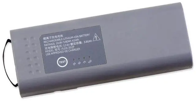 Alt view image 2 of 7 - KingSener Rechargeable Battery FLEX-3S2P For GE Healthcare Monitor B450 Batteries REF2062895-001 10.8V 3.80Ah Li-Ion