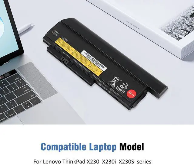Alt view image 7 of 7 - KingSener X230 44++ Laptop Battery for Lenovo Thinkpad X230I X230S 45N1029 45N1028 45N1022 45N1021 45N1024