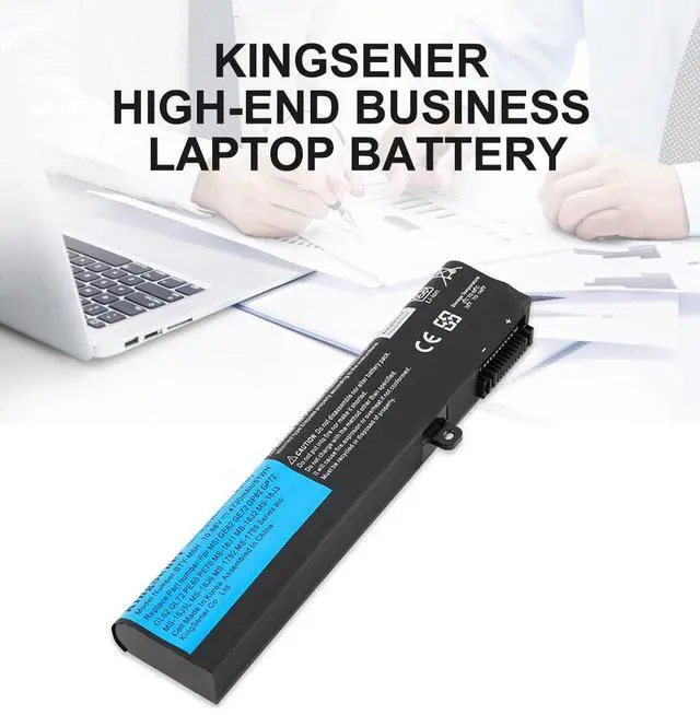 Alt view image 2 of 7 - KingSener BTY-M6H notebook battery for MSI ge70 gp72mvr gl62vr gl62m ge72vr ms-16J3 ms-16J4 ms-16J6 ms-1792 ms-1795 ms-16J5L