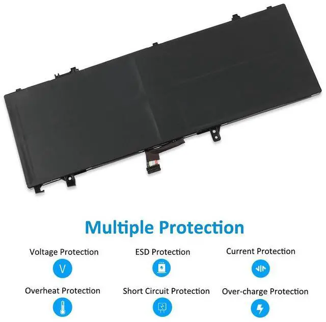 Alt view image 3 of 6 - KingSener L22M4PF1 L22C4PF1 Replacement Battery For Lenovo Yoga Slim 6-14IAP8 6-14IRP8