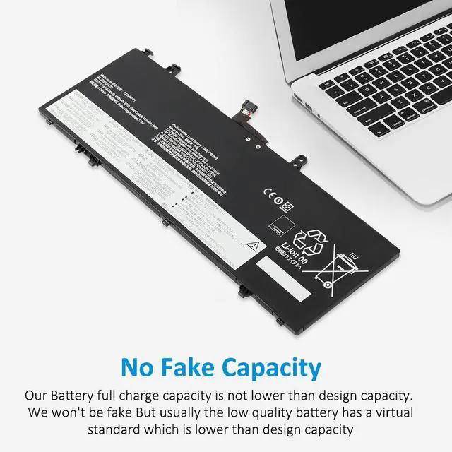 Alt view image 4 of 6 - KingSener L22M4PF1 L22C4PF1 Replacement Battery For Lenovo Yoga Slim 6-14IAP8 6-14IRP8
