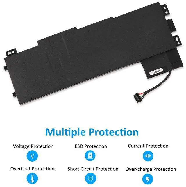 Alt view image 3 of 7 - Kingsener VV09XL Laptop Battery For HP ZBook 15 G3 G4 Series Notebook HSTNN-DB7D HSTNN-C87C 808398-2C2 808398-2C1 808452-005 808452-001 11.4V 90Wh
