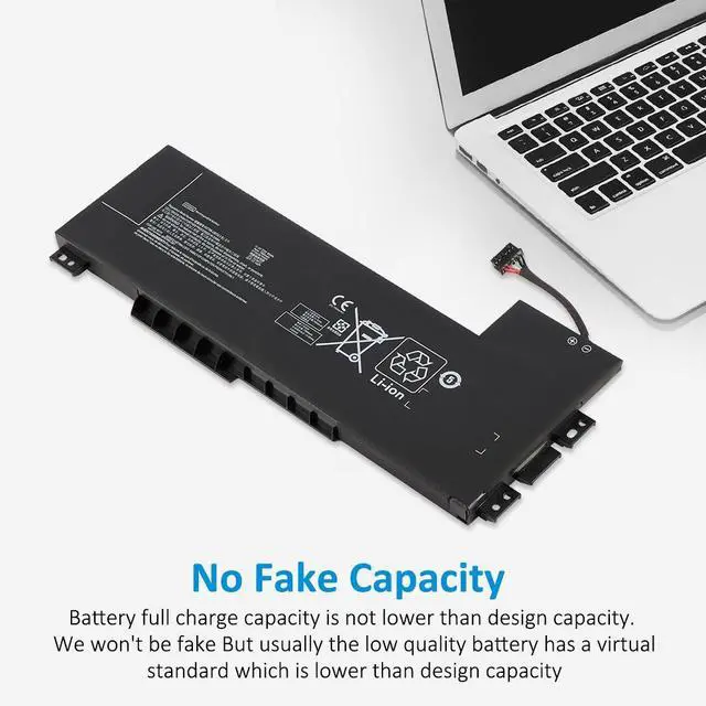 Alt view image 4 of 7 - Kingsener VV09XL Laptop Battery For HP ZBook 15 G3 G4 Series Notebook HSTNN-DB7D HSTNN-C87C 808398-2C2 808398-2C1 808452-005 808452-001 11.4V 90Wh