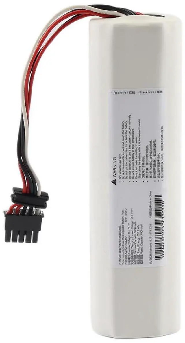 Alt view image 7 of 7 - KingSener 260MX2 Rechargeable Battery For Xiaomi Mijia Vacuum Cleaner Pro 2 (MJSTS1)