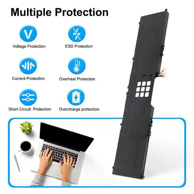 Alt view image 3 of 7 - KingSener RC30-0423 Laptop Battery For Razer Blade 17 2022 RZ09-0423