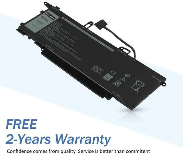 Alt view image 5 of 7 - LUSONBAY NF2MW 7.6V 52WH Laptop Battery Replacement For Dell Latitude 7400 2-in-1 Latitude 9410 2-in-1 Series Notebook 0C76H7 C76H7 7146W 08W3YY 085XM8 0G8F6M