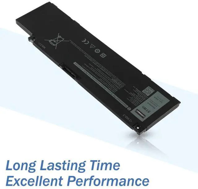Alt view image 5 of 7 - LUSONBAY 266J9 Laptop Battery Replacement For Dell Inspiron 14 5490 G3 15 3590 3500 G5 15 5500 5505 11.4V 51WH