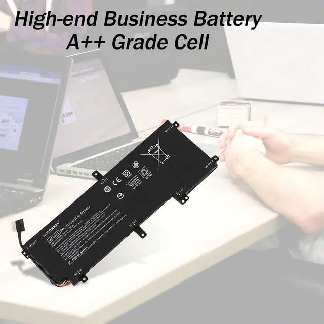 Alt view image 7 of 7 - LUSONBAY VS03XL Laptop Battery for HP Envy 15-AS 15-AS014WM 849047-541 HSTNN-UB6Y 849047-541 849313-850 Tablet 11.55V 52wh