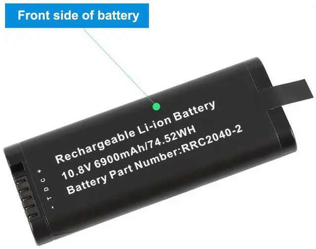 Alt view image 6 of 7 - KingSener RRC2040-2 Rechargeable Smart Battery Pack For Olympus EPOCH 650 Flaw Detector 100559-05 328-RRC20402