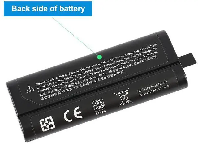 Alt view image 7 of 7 - KingSener RRC2040-2 Rechargeable Smart Battery Pack For Olympus EPOCH 650 Flaw Detector 100559-05 328-RRC20402